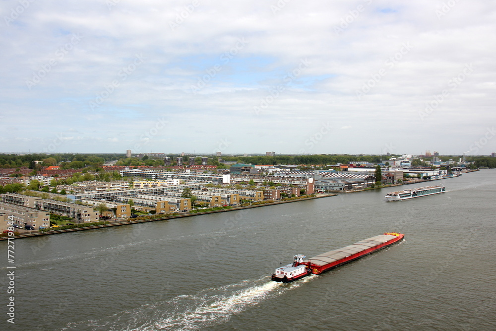 Obraz premium Amsterdam Netherlands 14 05 2023 . Amsterdam, the national capital of the Netherlands, is located in the west of the country.
