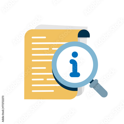 read carefully the regulations, terms and conditions concept illustration flat design vector. simple modern graphic element for landing page ui, infographic, icon