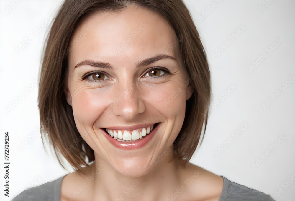 Healthy Lifestyle Woman Drinking Water Close-Up