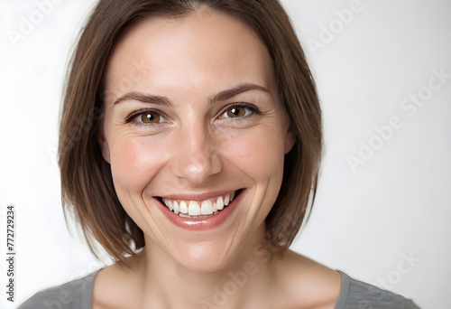 Healthy Lifestyle Woman Drinking Water Close-Up