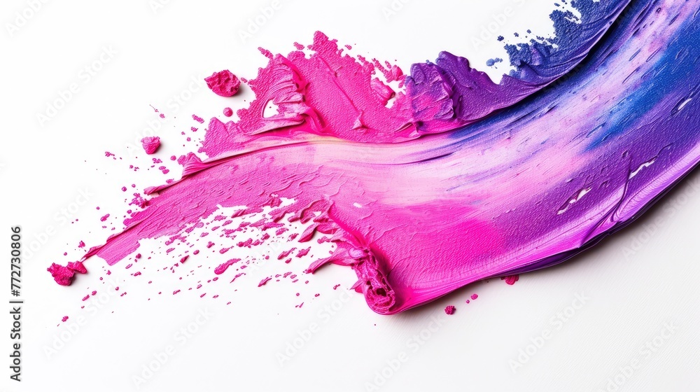 Pink Purple Paint Smears Artistic
