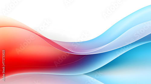 A colorful wave background with red blue and white colors