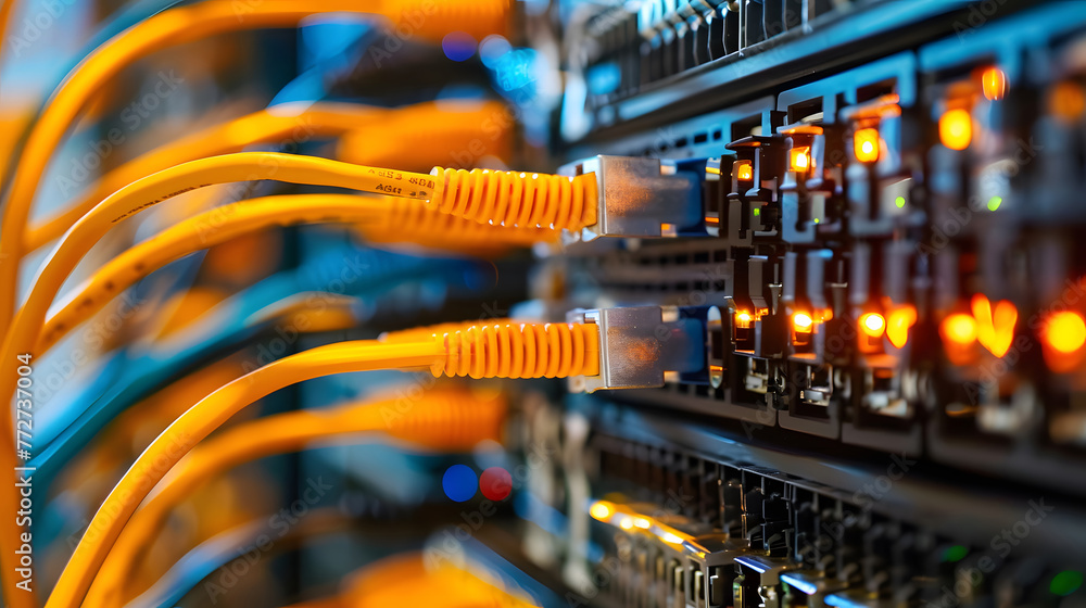 Data center and network devices. generative ai. Data center and network devices. generative ai.