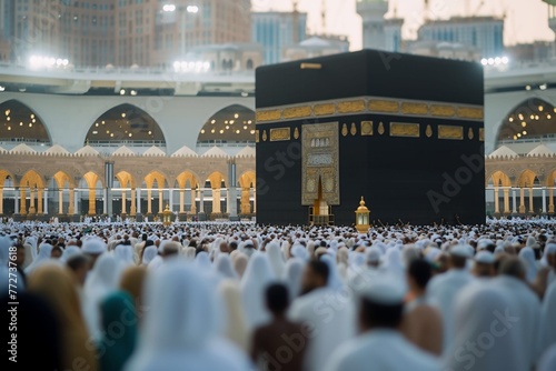 view of the Kaaba, Mecca, Hajj and Umrah photo