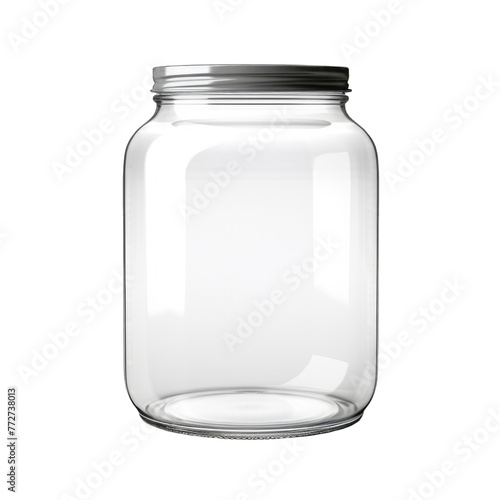 Empty blank jar
