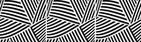 Set of seamless patterns with Modern stylish texture. Abstract repeating stripes geometric background.