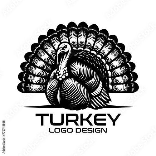 Turkey Vector Logo Design