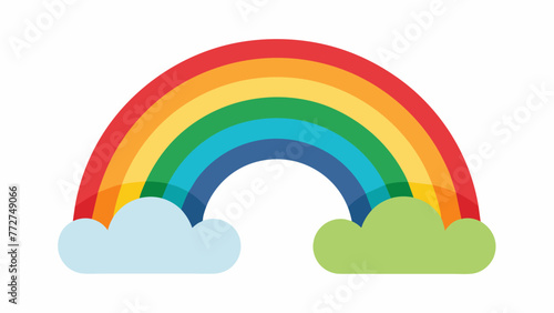A rainbow after a storm representing the beauty and strength that can emerge after overcoming difficulties.
