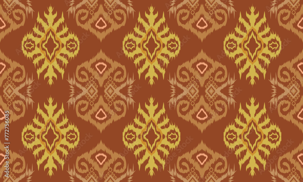 Hand draw Ikat Ethnic Seamless pattern Ikat geometric Indian style.Tribal ethnic vector texture. seamless striped pattern.great for textiles, banners, wallpapers, wrapping vector. Hand draw Ikat Ethnic Seamless pattern Ikat geometric Indian style.Tribal ethnic vector texture. seamless striped pattern.great for textiles, banners, wallpapers, wrapping vector.