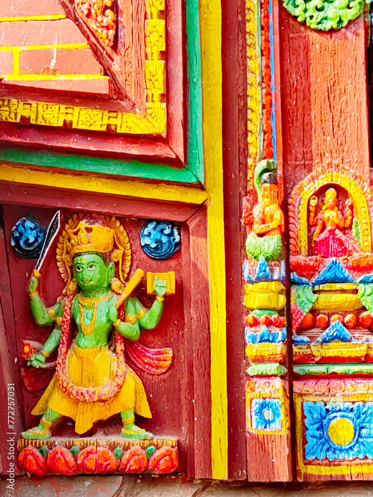 Fototapeta premium Nepal travel kathmandu bhaktapur kalinchowk nagarkot himalaya trekking