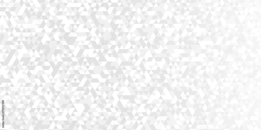Abstract digital grid light pattern white Polygon Mosaic triangle Background, business and corporate background. Vector geometric seamless technology gray and white transparent triangle background. Abstract digital grid light pattern white Polygon Mosaic triangle Background, business and corporate background. Vector geometric seamless technology gray and white transparent triangle background.