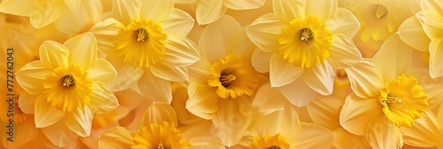 Daffodil Background For Graphic Design  High Quality Background