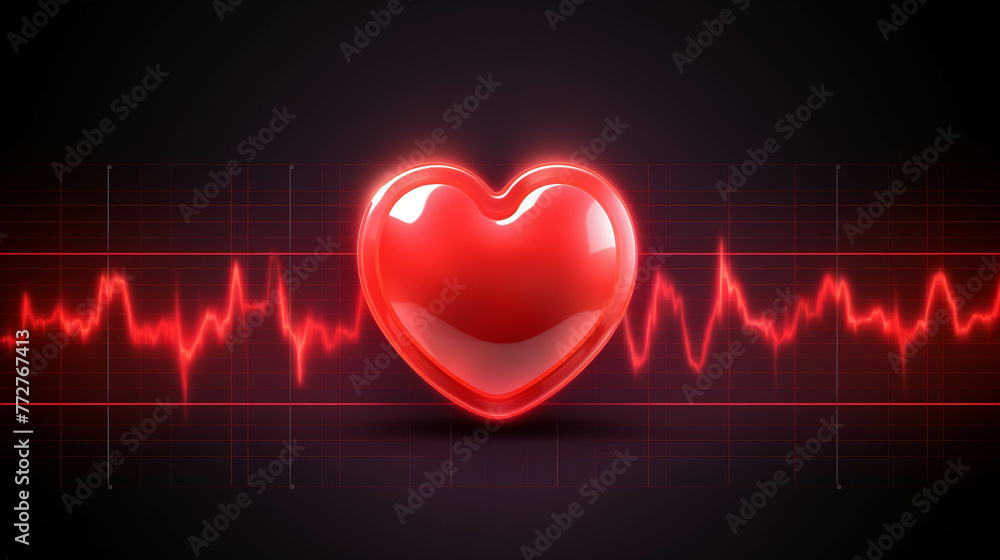 heart beat cardiogram high definition(hd) photographic creative image heart beat cardiogram high definition(hd) photographic creative image
