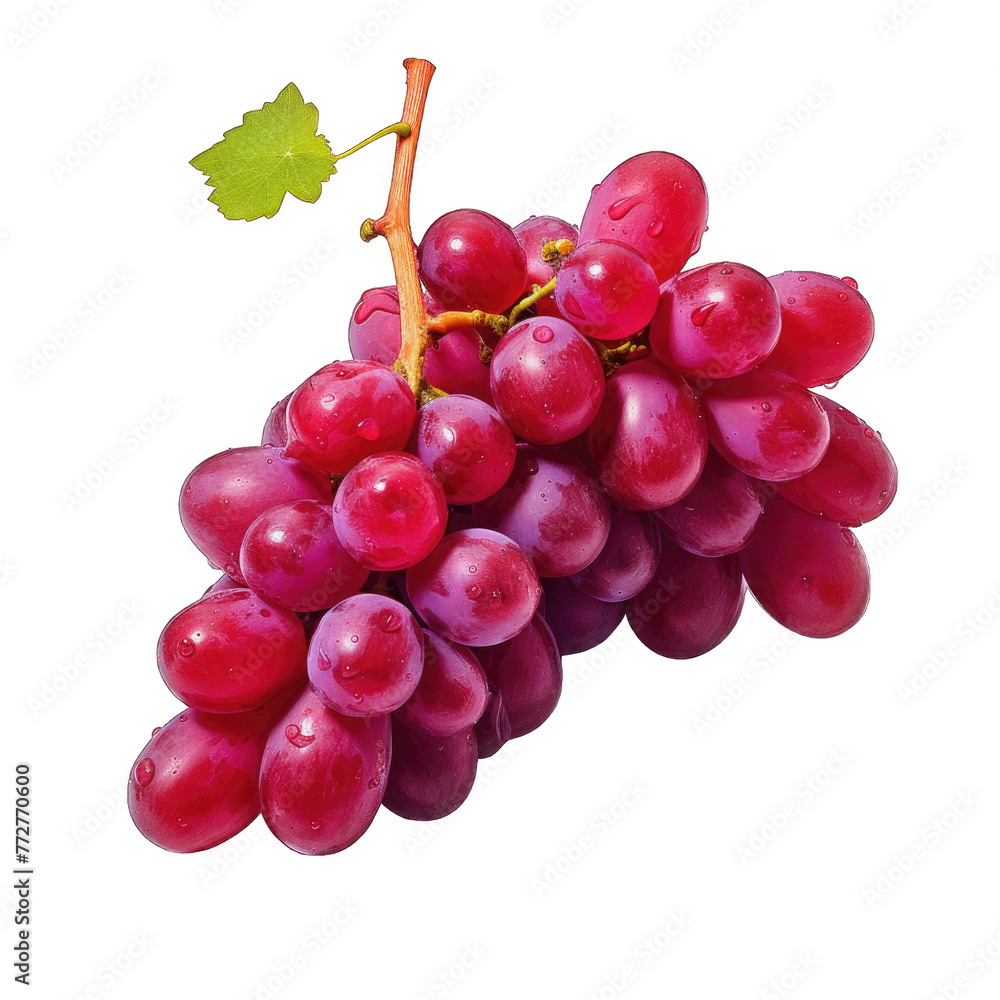 Fototapeta premium Red grapes