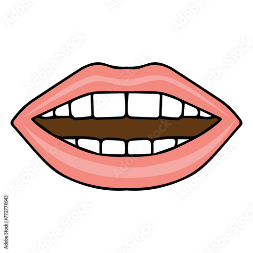 mouth vector illustration