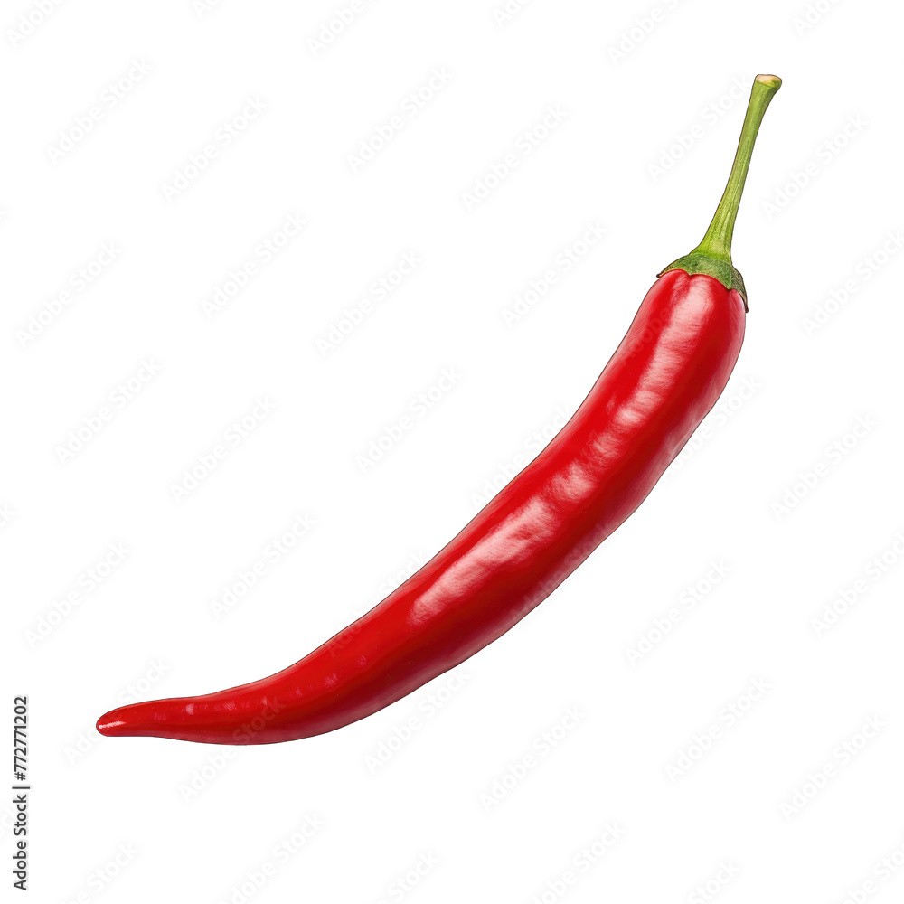 Red hot chili pepper lying
