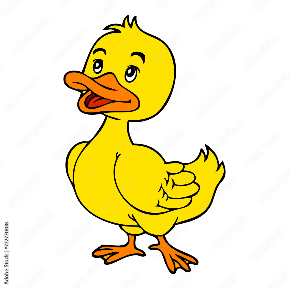 duckling vector illustration duckling vector illustration