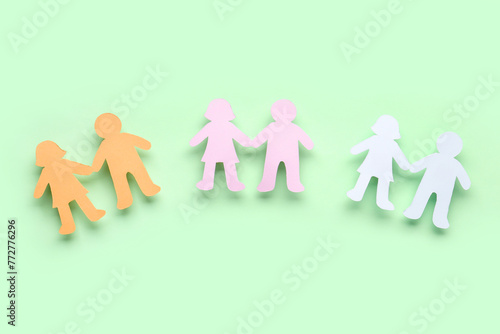 Male and female human figur...