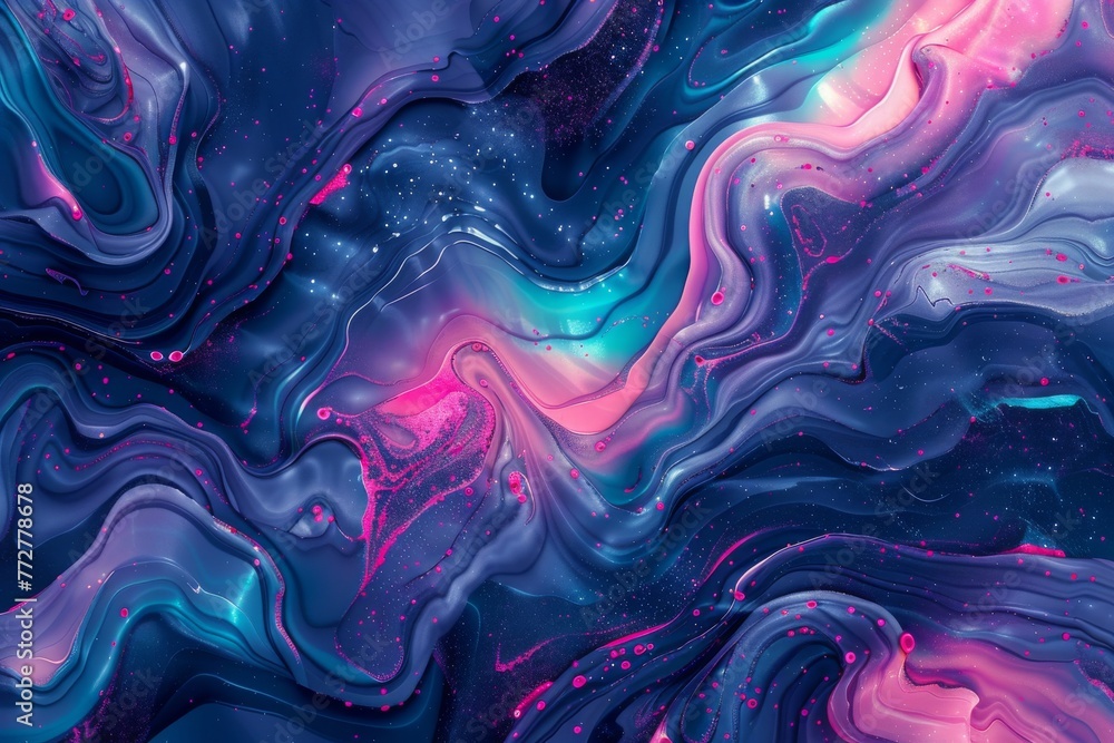 Obraz premium Mystical 3D marble texture background design