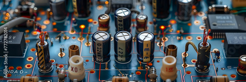 Schematic Diagram Featuring the Application of LM317 Voltage Regulator in a Circuit photo
