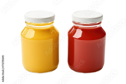 Liquid Elixir Twins. On a Clear PNG or White Background.
