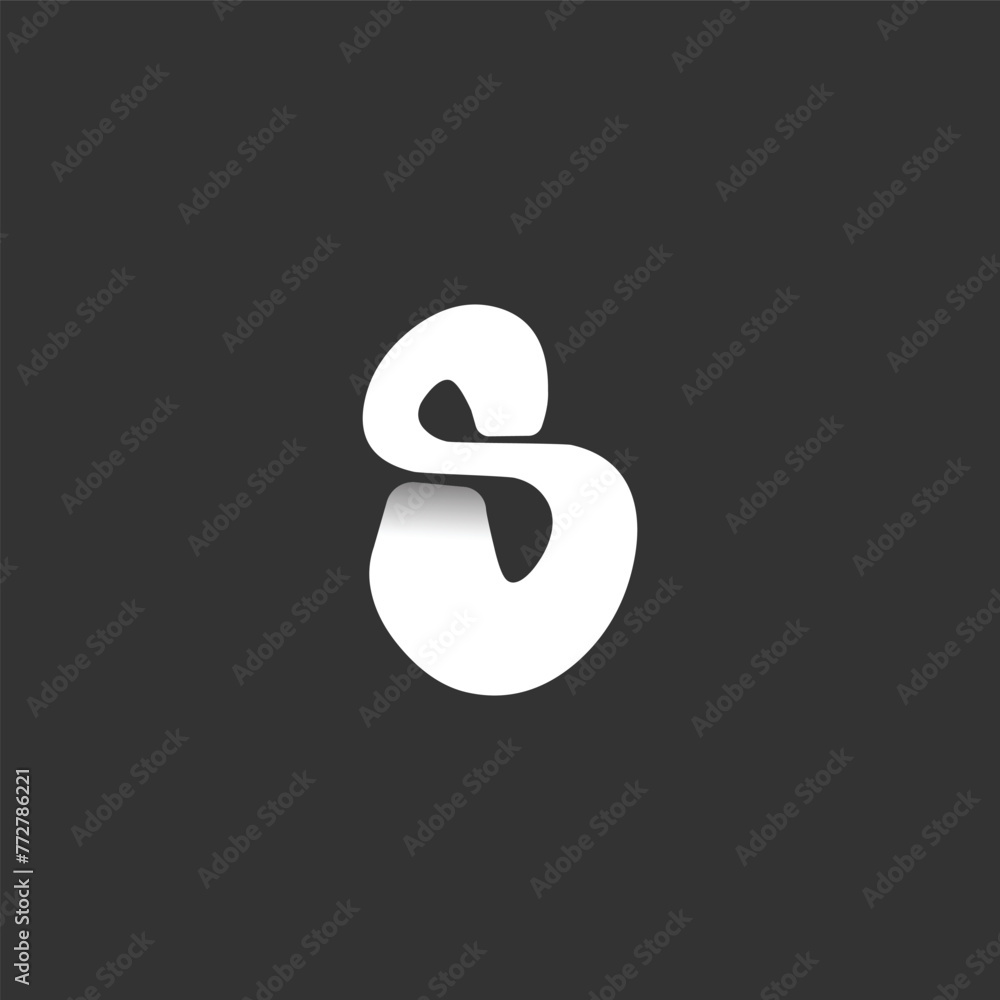 letter s logo modern and simple letter s logo modern and simple