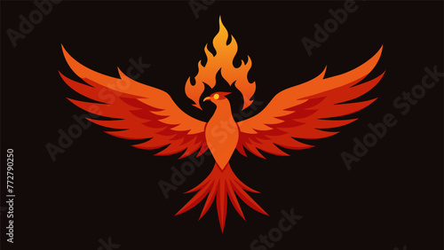 A phoenix rising from ashes signifying the power of resilience and overcoming adversity on the path to recovery.