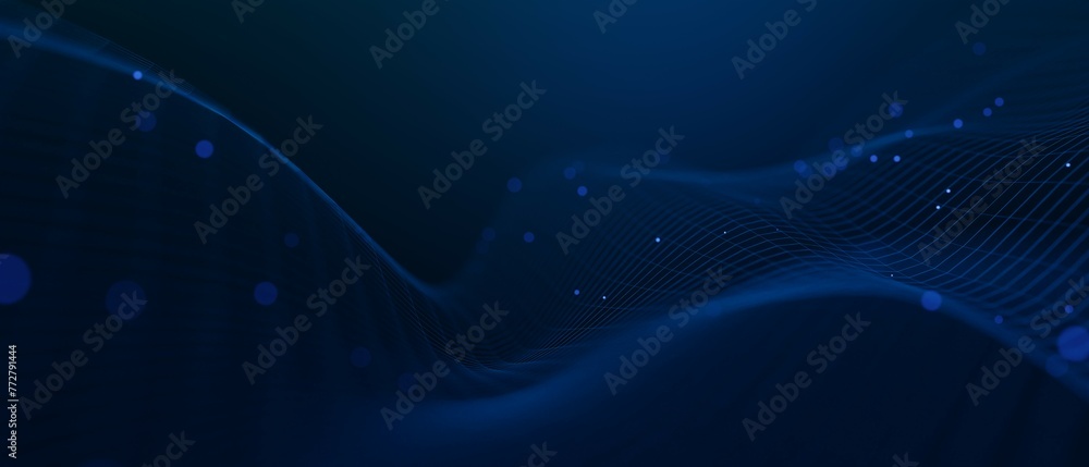 Abstract futuristic - technology with polygonal shapes on dark blue background. Design digital technology concept. 3d illustration. Abstract futuristic - technology with polygonal shapes on dark blue background. Design digital technology concept. 3d illustration.