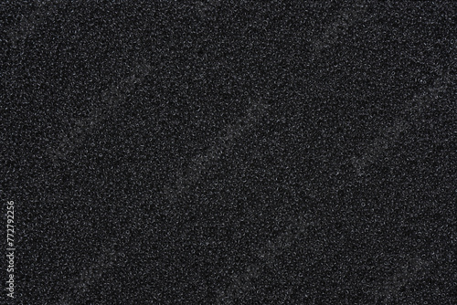 black foam rubber polyurethane foam macro background