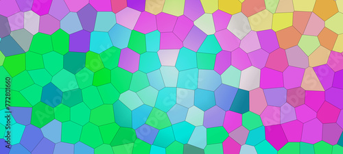 Abstract colorful mosaic texture background. trendy mosaic illustration