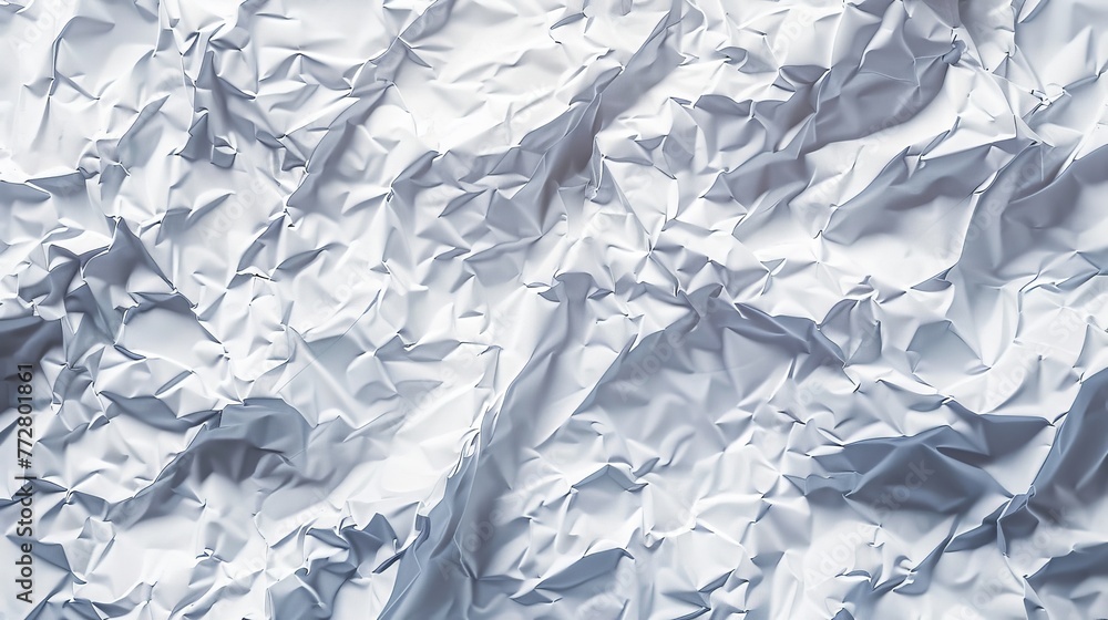 Obraz premium Close Up of Crumpled Paper Sheet