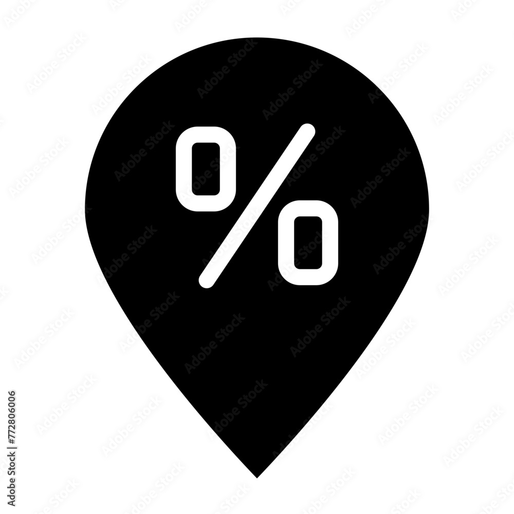 Discount Location Icon Discount Location Icon