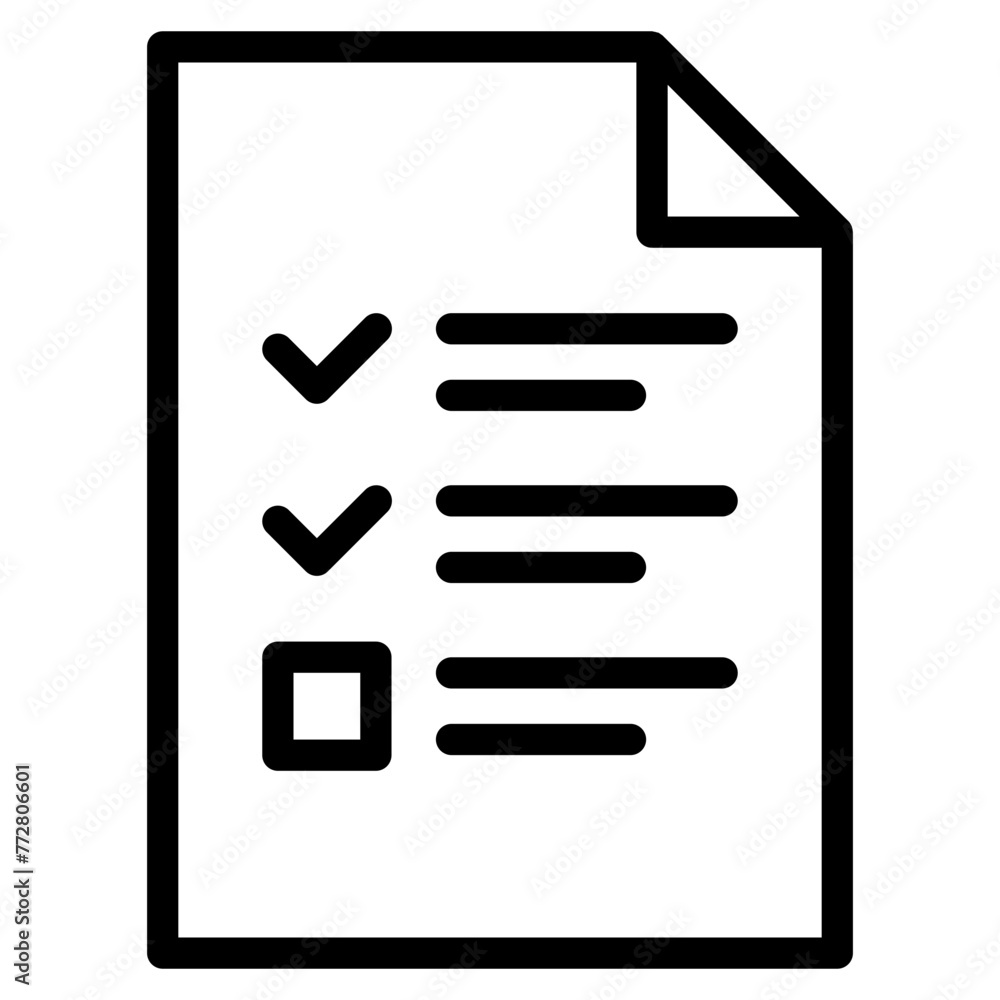 evaluate, document with checklist icon evaluate, document with checklist icon