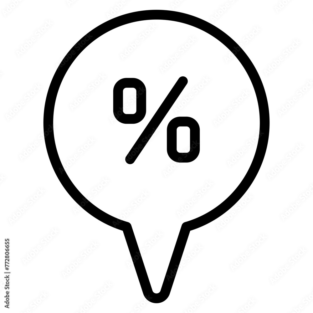 Discount Location Icon Discount Location Icon