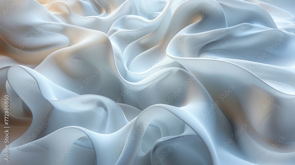 Obraz premium Abstract wavy fabric texture