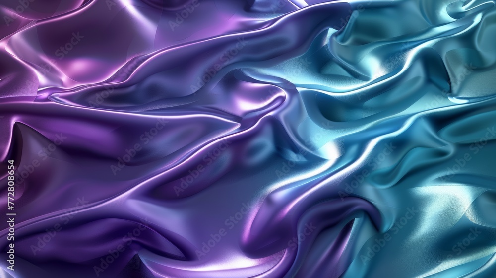 Abstract purple and blue satin texture Abstract purple and blue satin texture