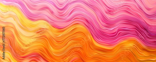 Abstract colorful wave patterns