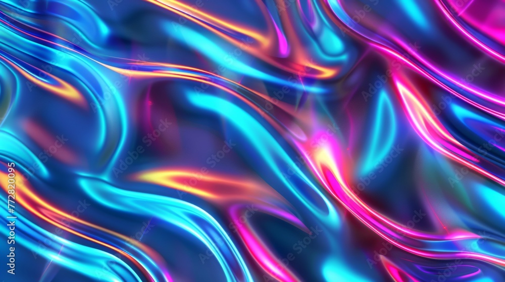 Abstract colorful light waves Abstract colorful light waves