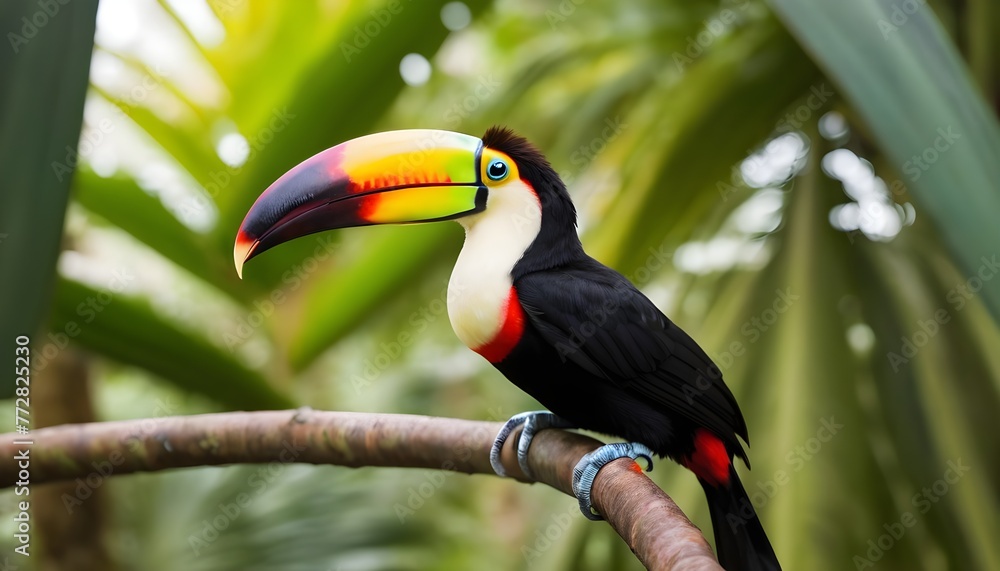 Fototapeta premium toucan on a branch