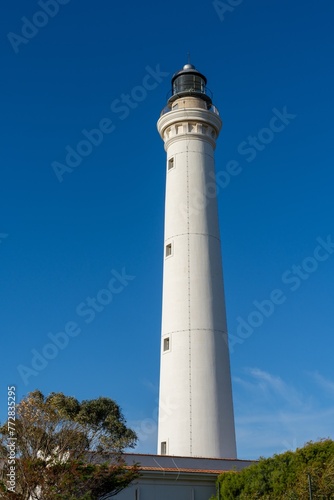 view of the Capo San Vito lighthouse