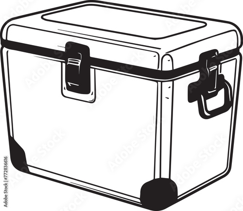 Ice Cooler Vector
