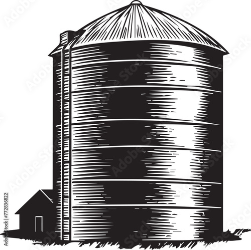 Grain Bin Vector