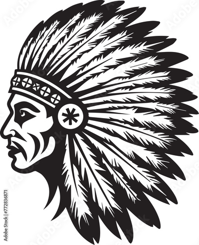 Indian Headdress Vector