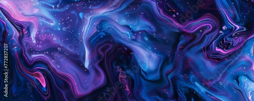 Abstract fluid art background with flowing colors