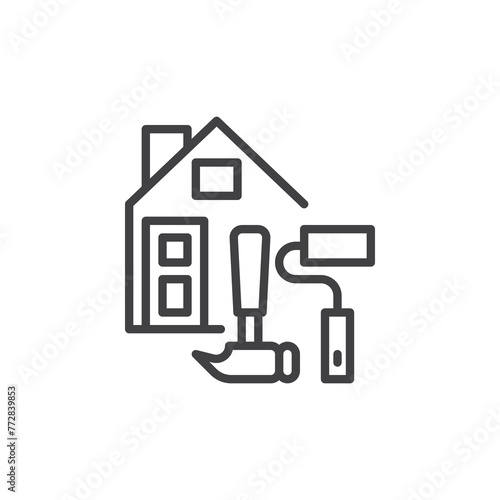 Home Improvement line icon