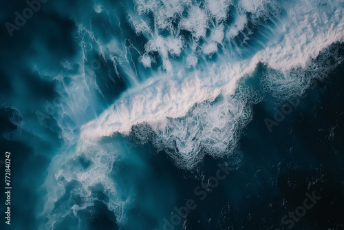 Ocean Waves Texture from Aerial Perspective