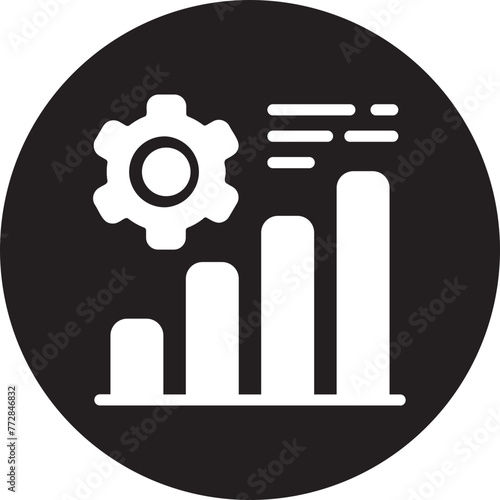 efficiency glyph icon