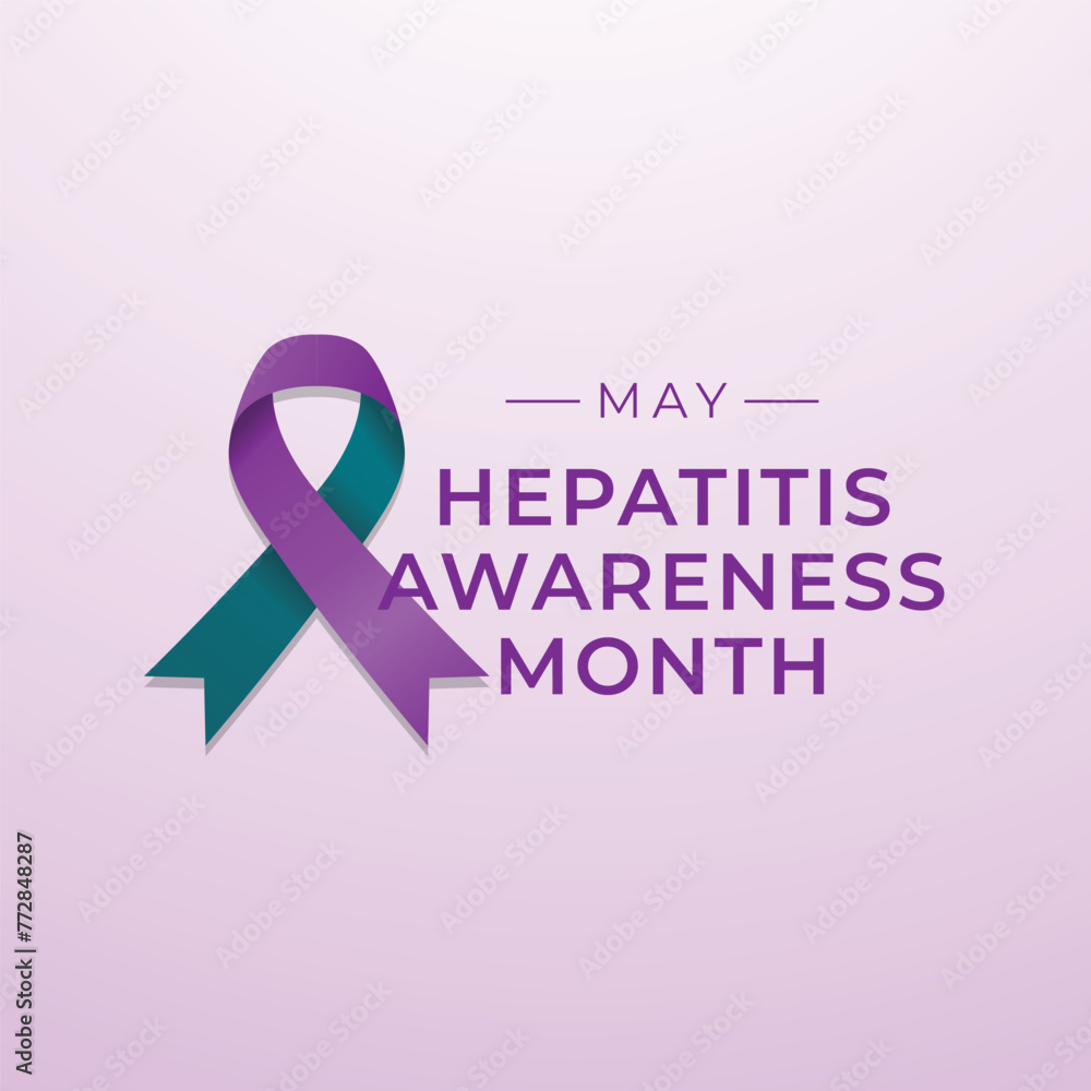 vector graphic of Hepatitis Awareness Month ideal for Hepatitis Awareness Month celebration. vector graphic of Hepatitis Awareness Month ideal for Hepatitis Awareness Month celebration.