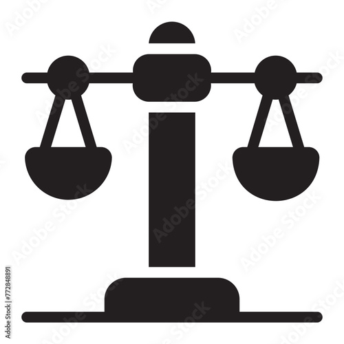 ethics glyph icon