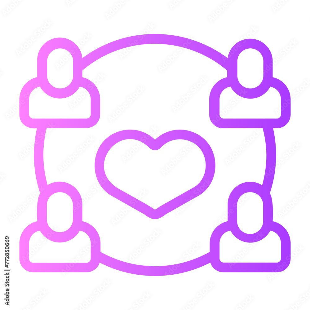 loyalty gradient icon loyalty gradient icon